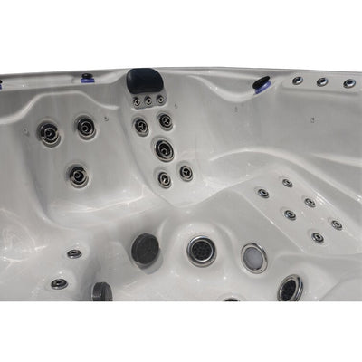 76 – Jet Acrylic Square Hot Tub with Ozonator