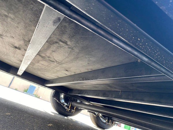Spartan 7×12 Enclosed Cargo Trailer Tandem Axle – White Heavy-Duty Cargo Hauler SP7X12TA