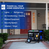 DuroMax XP13000EH Dual Fuel Portable Generator 13000 Watt Gas