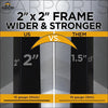 Arrow Carport, 12 ft. x 24ft. x 9ft. Charcoal 12′ x 24′ x 9′