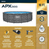 Bestway APX 365 16ft x 48 inches Round Above Ground Pool Set
