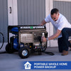 DuroMax XP13000EH Dual Fuel Portable Generator 13000 Watt Gas