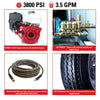 Simpson 95001 Mobile Pressure Washer Trailer 3800 PSI 3.5 GPM Honda GX270 Engine DOT Certified New