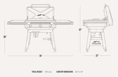 Traeger Flat Top Grill Flatrock™ Griddle