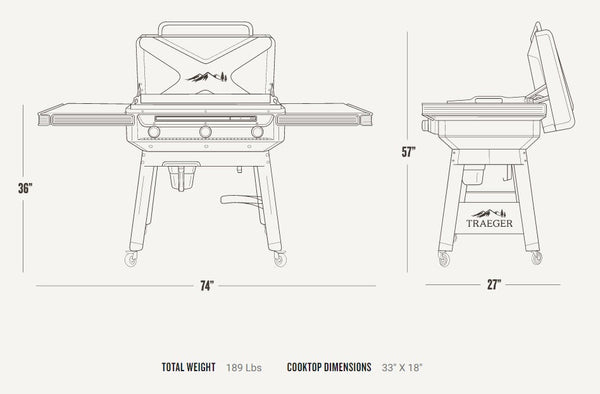 Traeger Flat Top Grill Flatrock™ Griddle