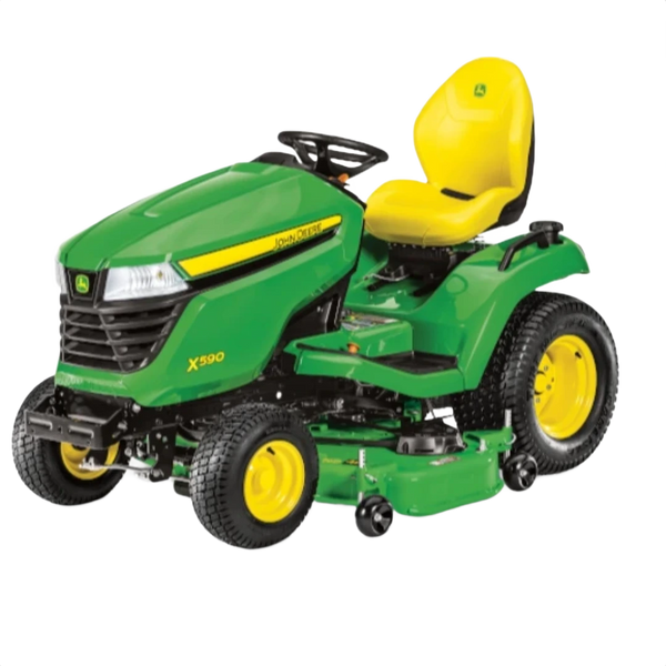 John Deere X590 Lawn and Garden Tractor with No Deck