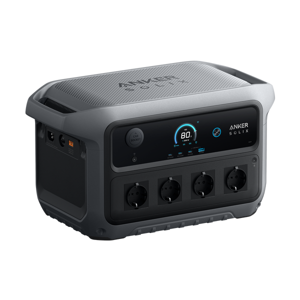 Anker SOLIX C2000 Gen 2 Portable Power Station 2048Wh – PS200 Bifacial Portable