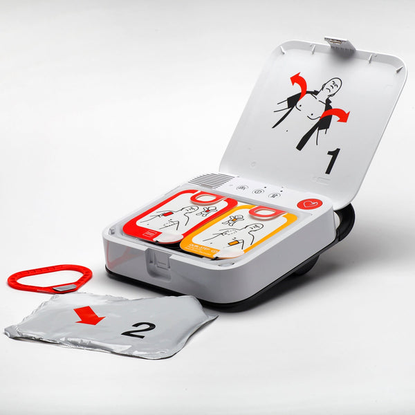 LIFEPAK CR2 Fully Automatic AED – USB – with Carry Case & Prep Kit – English