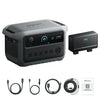 Anker B17831AF C2000 Gen 2 Portable Power Station 2048Wh w/ Car Alternator Charger