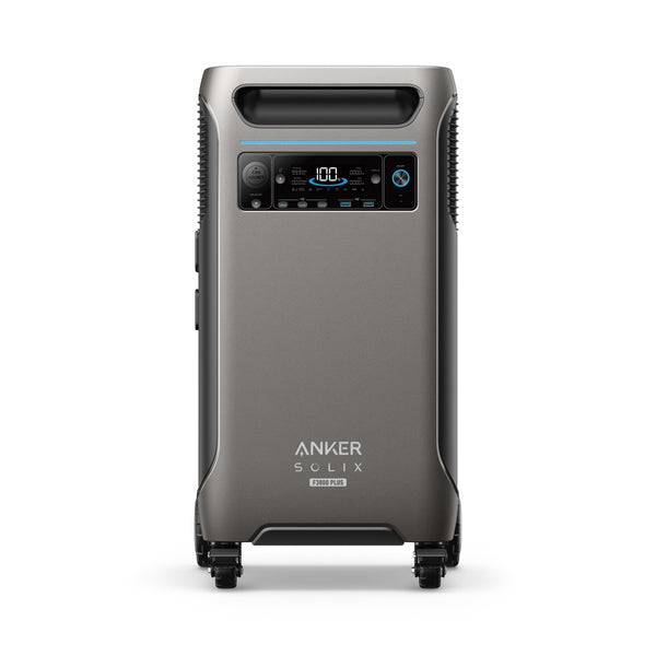 Anker 3840Wh F3800 Plus 2 w/ Home Panel Kit, Sub Panel