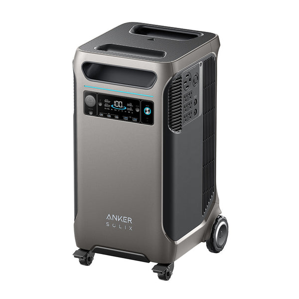Anker F3800 3840Wh | 6000W Portable Power Station w/ BP3800 Expansion Battery & 400W Solar Panel