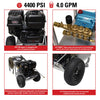 Simpson ALH4440 Gas Pressure Washer 4400 PSI 4 GPM with CRX 420 Engine New