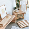 Zero Waste Slatted Side Table