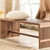 Zero Waste Slatted Bench