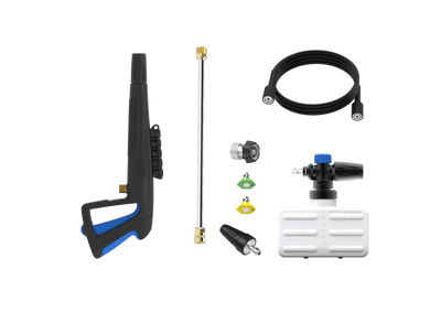 AR Blue Clean Electric Pressure Washer 2100 PSI 1.7 GPM with Total Stop System BC383HSB New