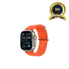 Apple Watch Ultra 2 GPS + Cellular - 49mm - Titanium Orange Ocean Band - New - MREH3VC/A