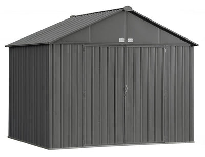 Arrow 10×8 Ezee Storage Shed Kit – Charcoal