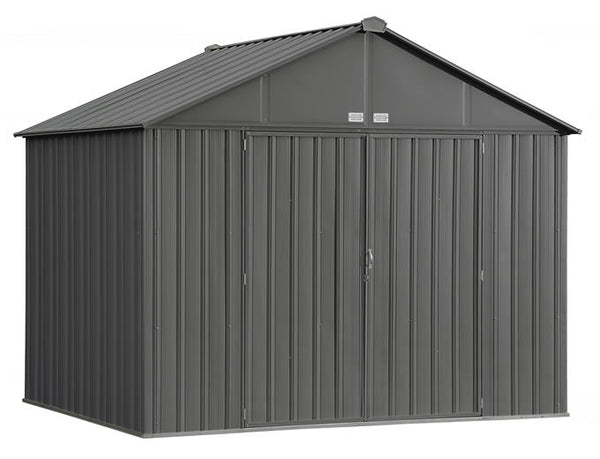 Arrow 10×8 Ezee Storage Shed Kit – Charcoal