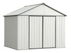 Arrow 10×8 Ezee Storage Shed Kit – Cream & Charcoal