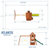 Atlantis Swing Set