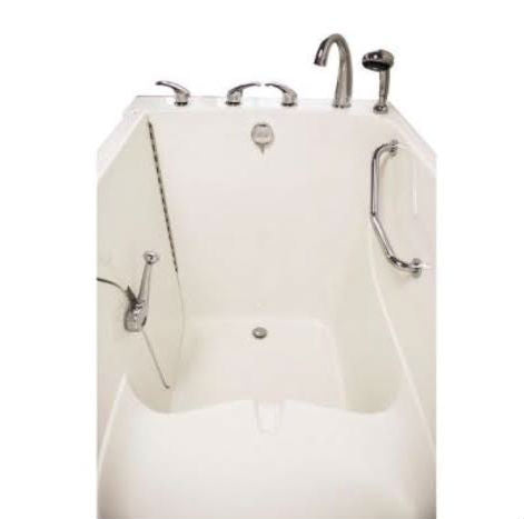 Avora Bath Walk in Left Hand Soaker Mobility Tub 55X33X41