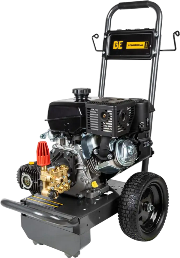 BE Pressure Washer with Triplex Pump 4200 PSI 4 GPM Kohler CH440 Engine New