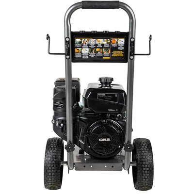 BE Pressure Washer with Triplex Pump 4200 PSI 4 GPM Kohler CH440 Engine New