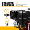 BE Pressure Washer Truck Mount Cold Water 4,200 PSI 4.2 GPM Honda GX390 B4213HTBGS New