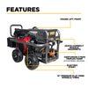 BE Gas Pressure Washer 5100 PSI 5.5 GPM Honda GX690 Engine Electric Start New
