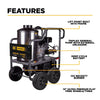 BE Pressure Washer Hot Water 4,000 PSI 4 GPM Powerease 420cc Engine AR Pump HW4015RA New