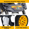 BE Electric Pressure Washer with AR Axial Pump 2700 PSI 1.3 GPM 2 HP New