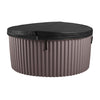 Balance Ultra 7-Person 40 Stainless Jet Hot Tub with True Stainless Heater, Ozone and Multi LED Lighting