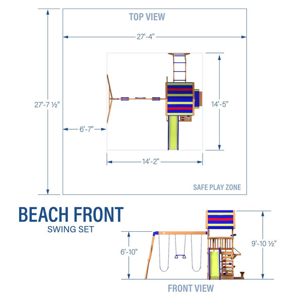 Beach Front Swing Set