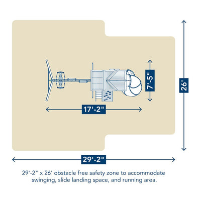 Boulder Station Swing Set – Installation Available