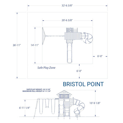 Bristol Point Swing Set