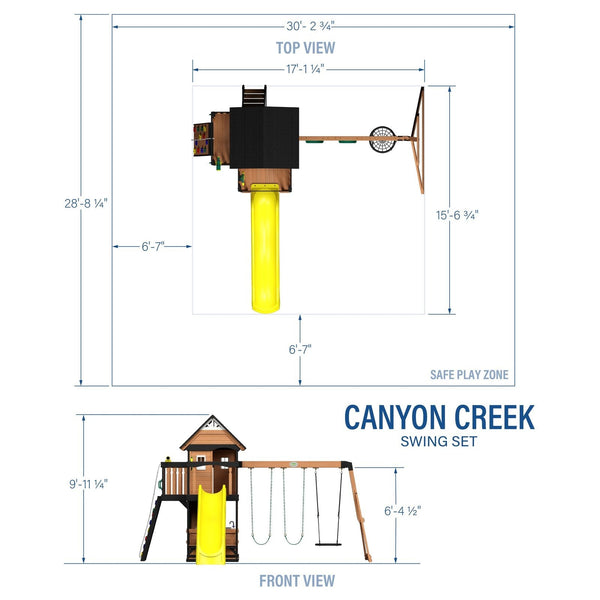 Canyon Creek Swing Set