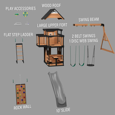 Canyon Creek Swing Set