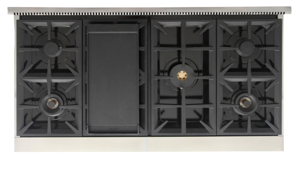 Kucht KFX480 48" Professional Gas Range with 7 Sealed Burners and Convection Oven with NG & LP Options New