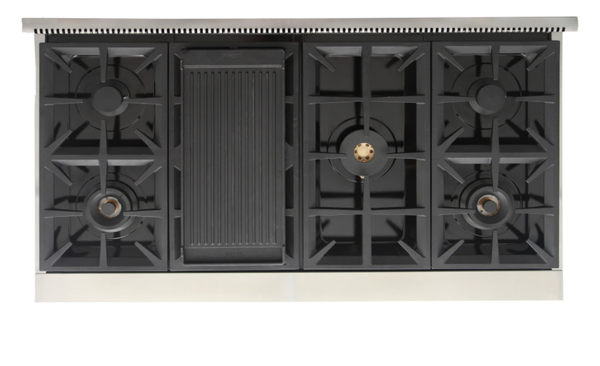 Kucht KFX480 48" Professional Gas Range with 7 Sealed Burners and Convection Oven with NG & LP Options New