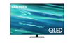 Samsung 75 Inch 4K UHD HDR QLED Tizen Smart TV - Titan Black - QN75Q80A