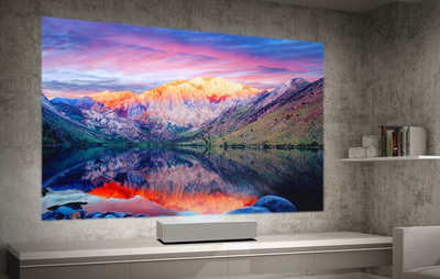 LG Ultra Short Throw 4K UHD Laser Smart Home Theater CineBeam Projector (with dead Pixel)HU85LA
