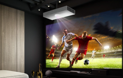 LG Ultra Short Throw 4K UHD Laser Smart Home Theater CineBeam Projector (with dead Pixel)HU85LA