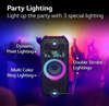 LG XBOOM XL7 Portable Tower Speaker 250W Pixel LED Lighting 20 Hrs Battery XL7S