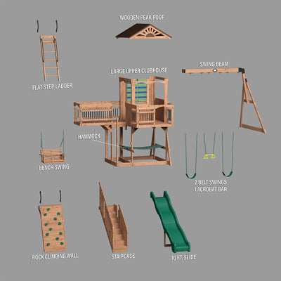 Caribbean Swing Set