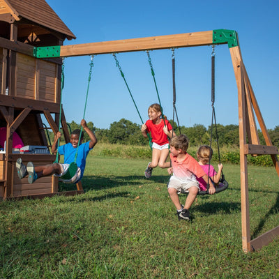 Cedar Cove Swing Set