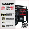 DuroStar DS13000MXT 13,000W/10,500W 500cc Electric Start Tri Fuel Portable Generator w/ CO Alert