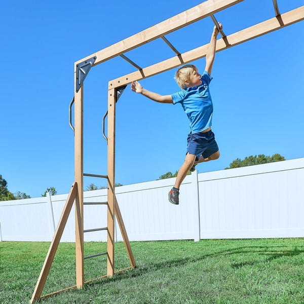 Dover Bay Swing Set with Monkey Bars