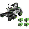 EGO Power 42 Inch 56 Volt Lithium Battery Zero Turn Riding Mower (Charger Included)