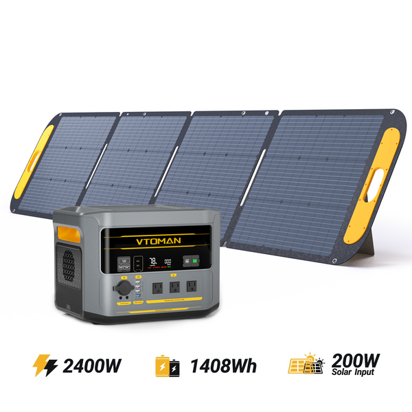 VTOMAN FlashSpeed 2400 Portable Power Station