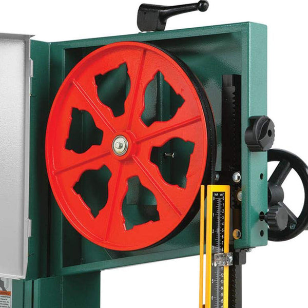 Grizzly G0621X 220V 13-1/2 Inch 1-1/4 Inch HP Vertical Wood Metal Bandsaw